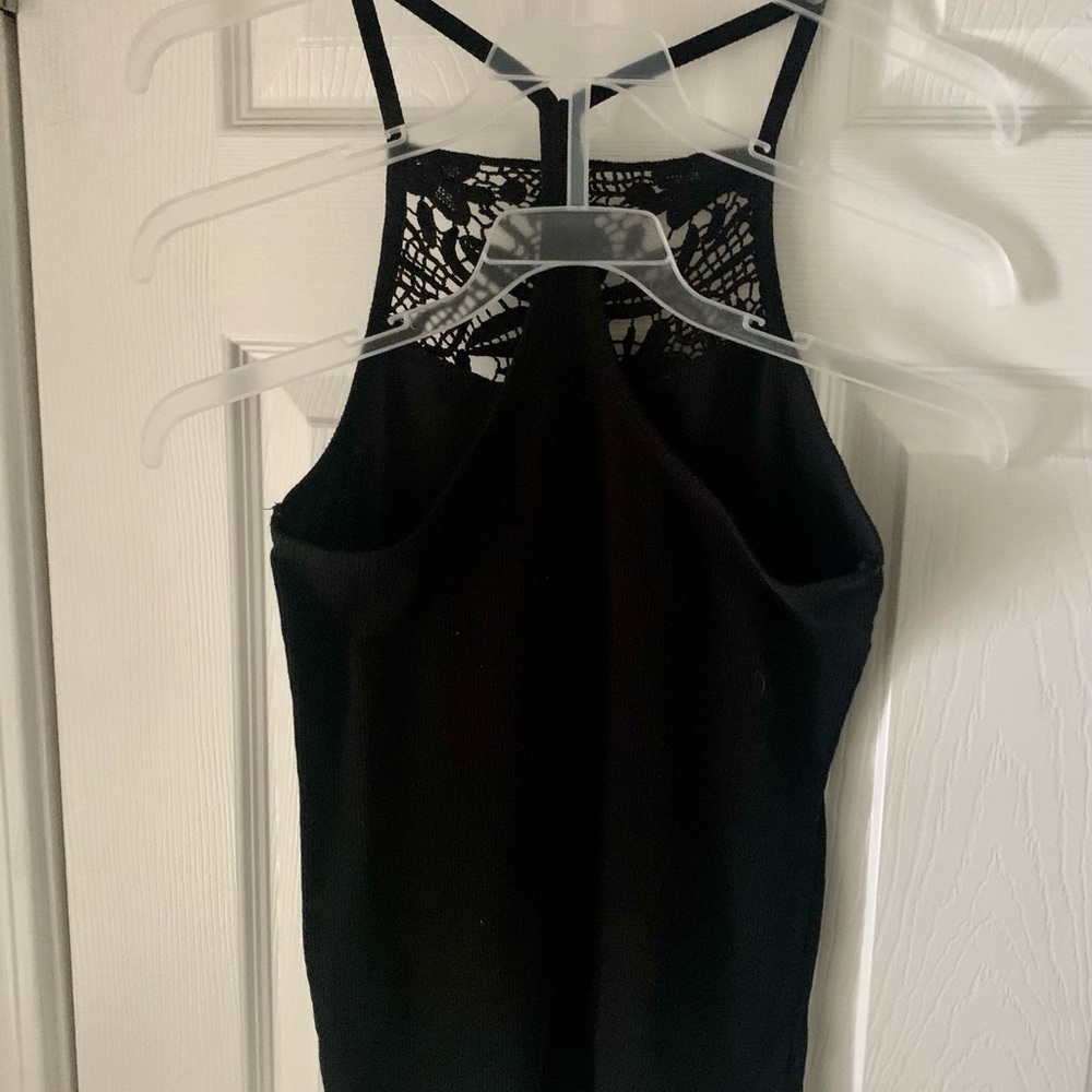 Seriously Soft AERO Tank Taps Lace Cami Women’s (Both) Black /Gray Size M - Picture 3 of 10